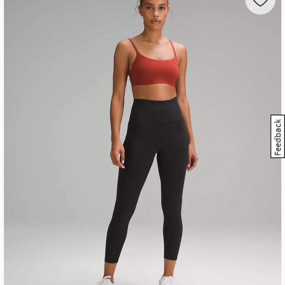 Lululemon leggings Wunder Train High-Rise Tight with Pockets 25"